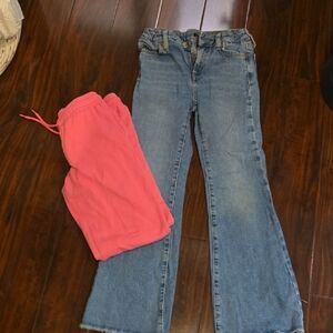 Forever 21 Blue Flare Jeans